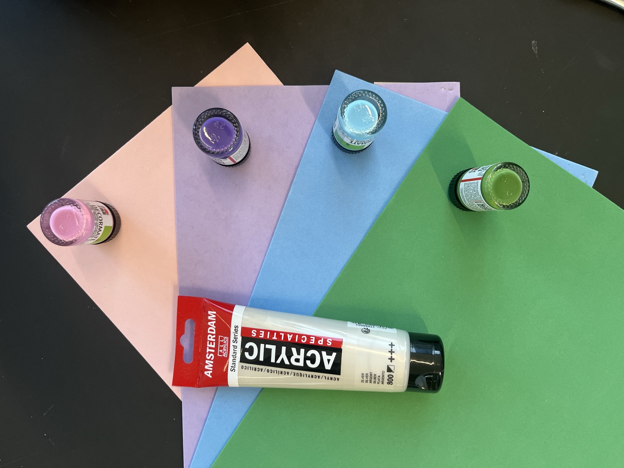 Colour scheme of materials (M1.1)