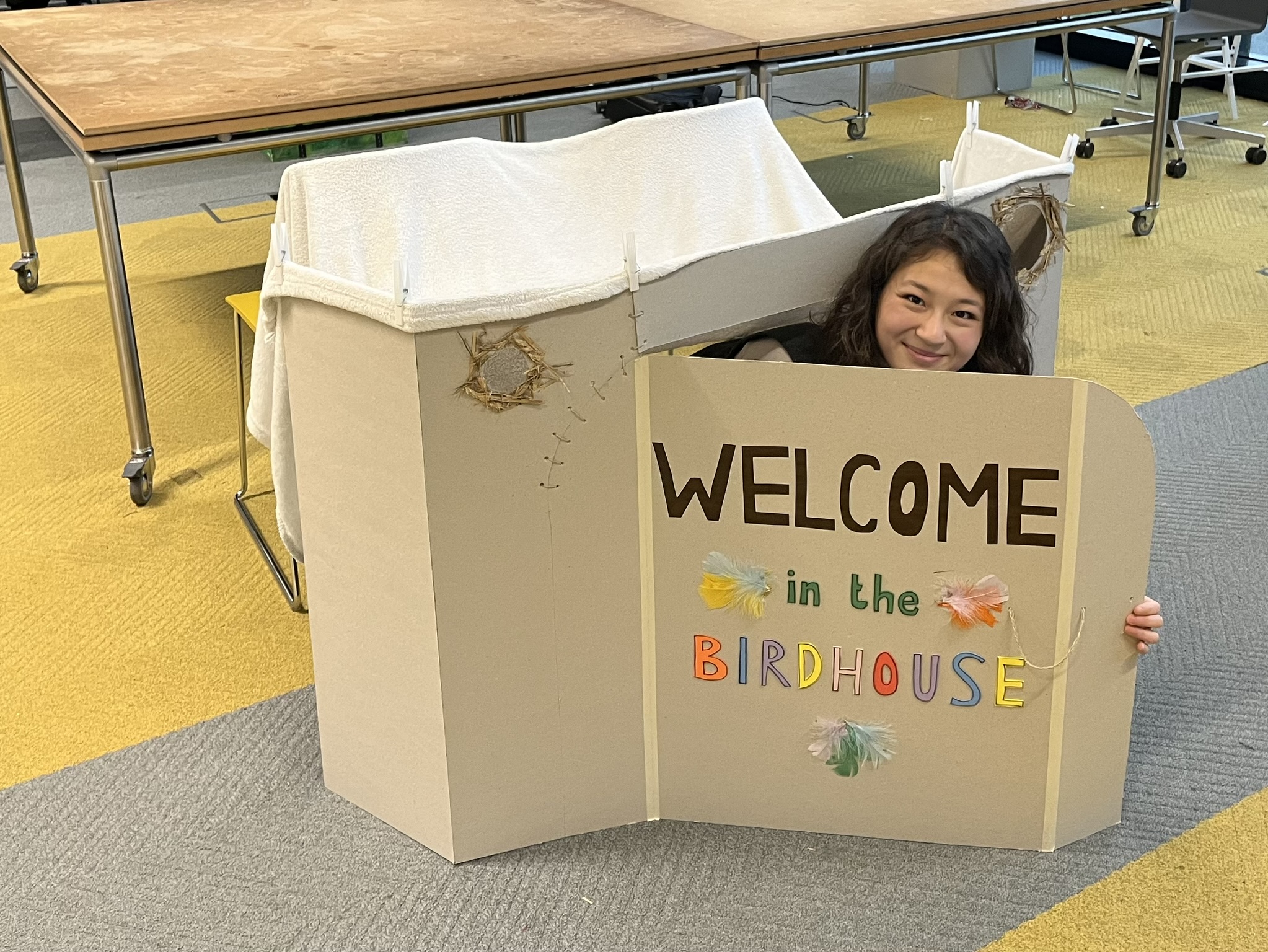 Human-sized birdhouse (MoT)