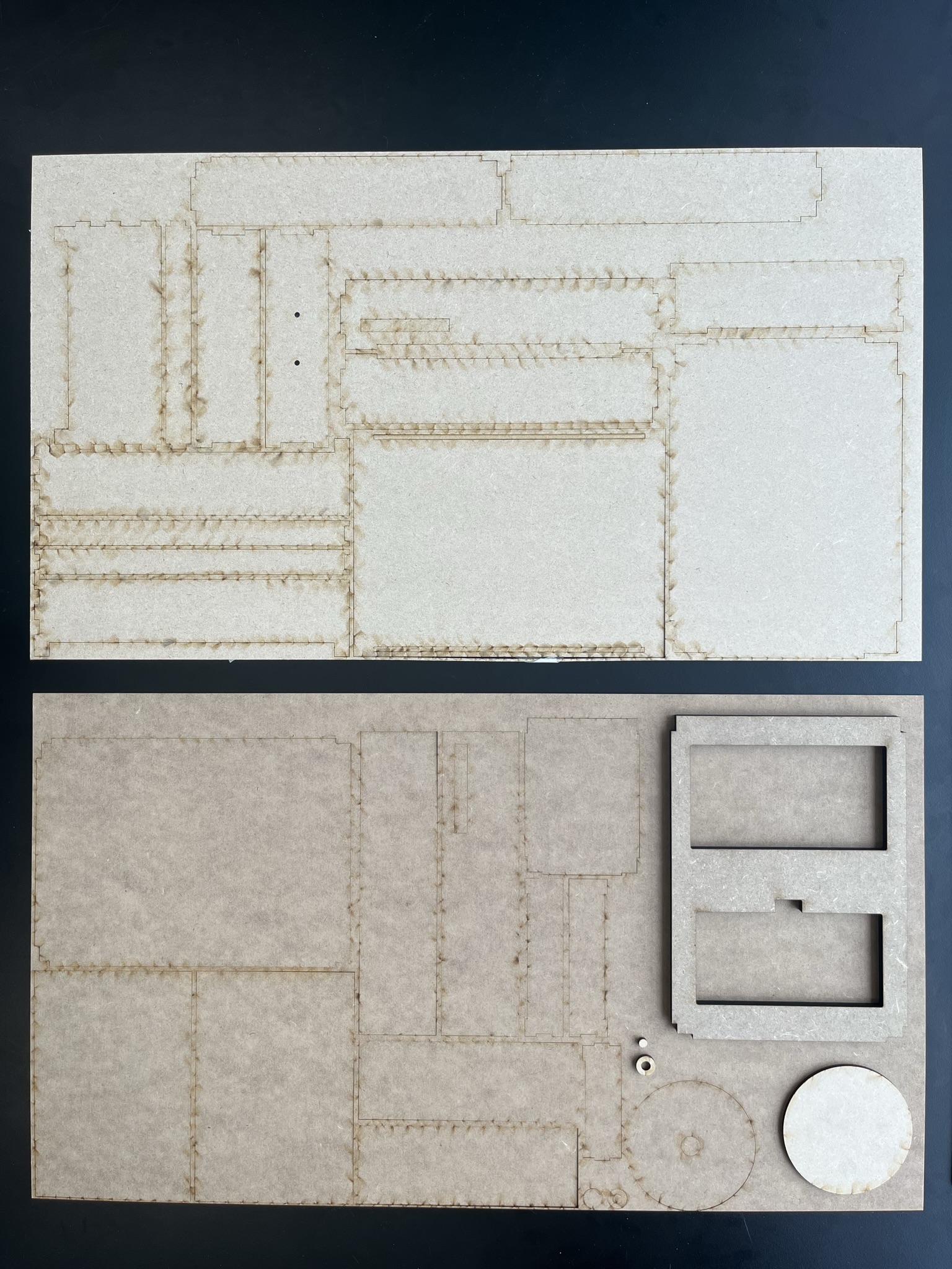 Laser cut sheet (M1.2)