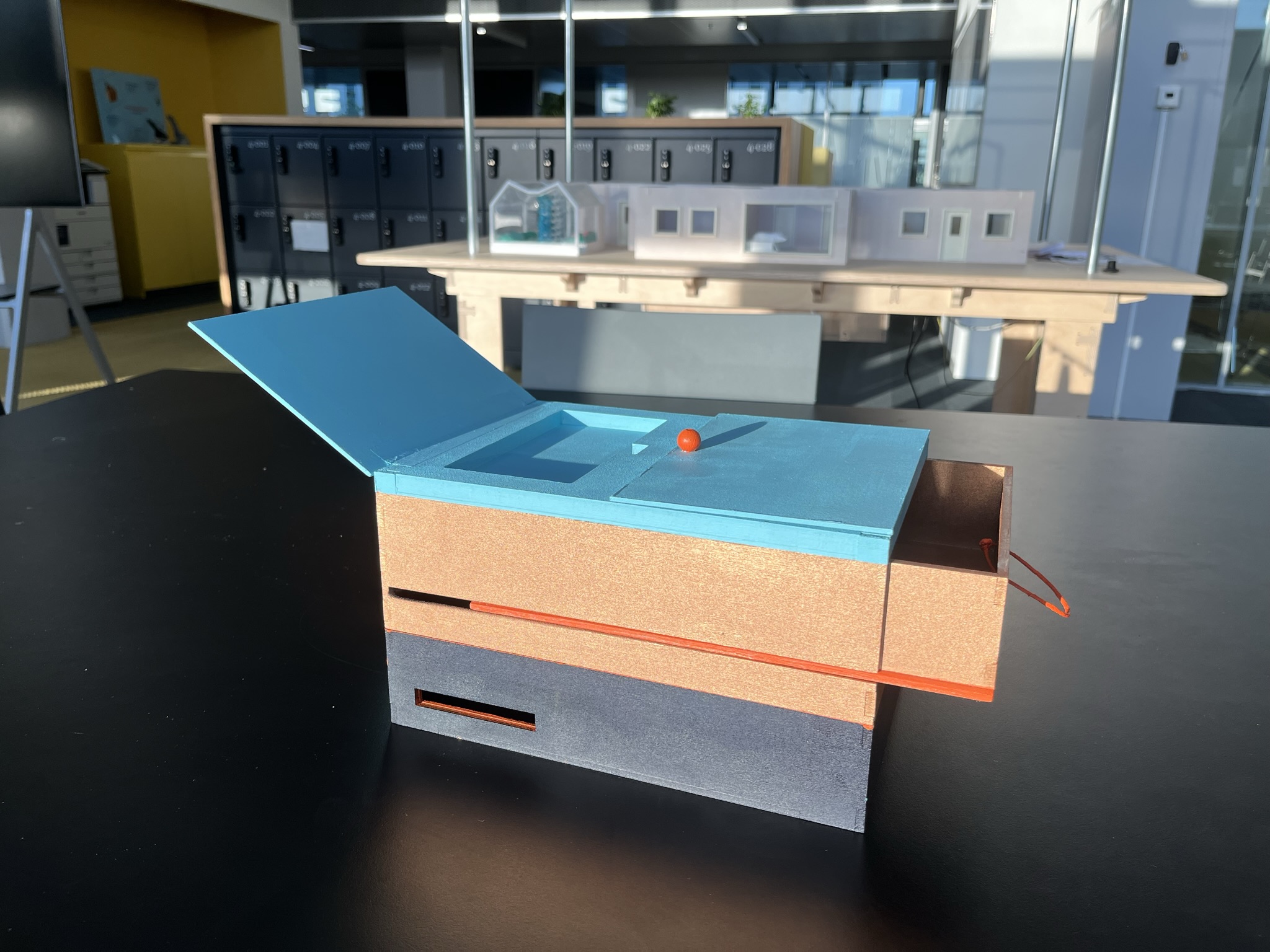 Laser parts together and painted (M1.2)